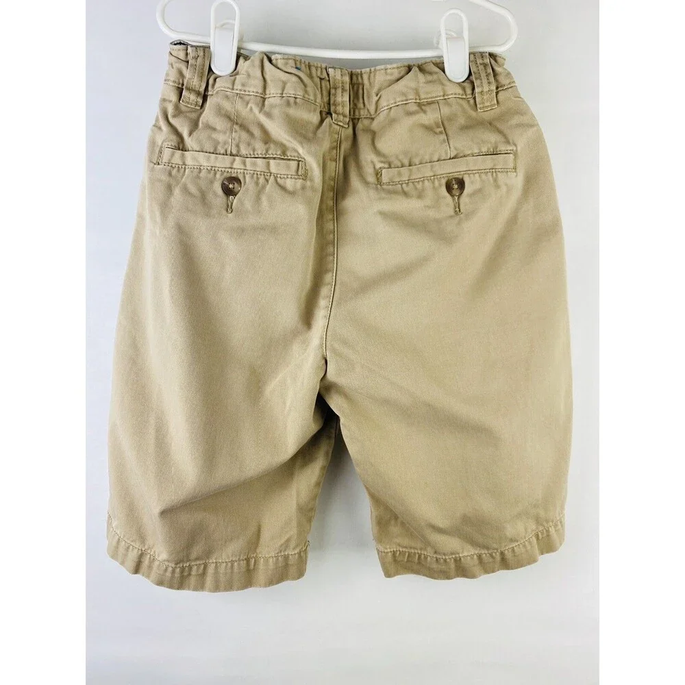 The Childrens Place Shorts Size 10 Boys Khaki Uniform Adjustable Casual school